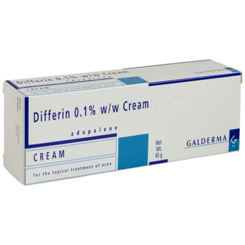 Buy Acne Treatment Online - Differin 0.1% Cream/Gel