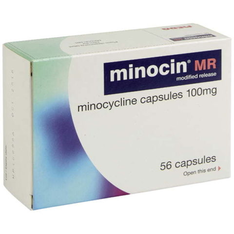Minocin 100mg MR Capsules