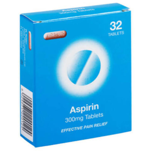 Aspirin 300mg Tablets & Dispersible Tablets