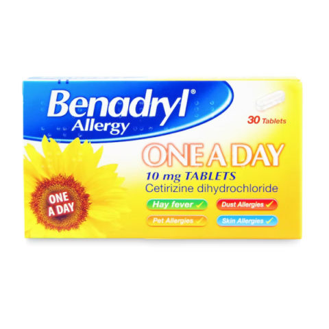 Benadryl Allergy One-A-Day Tablets