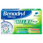 Benadryl Allergy Plus Decongestant