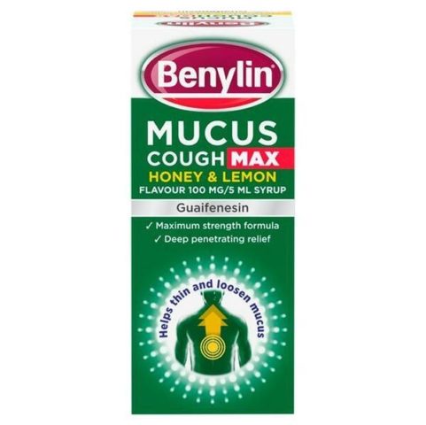 Benylin Mucus Cough Max Syrup (Honey & Lemon)