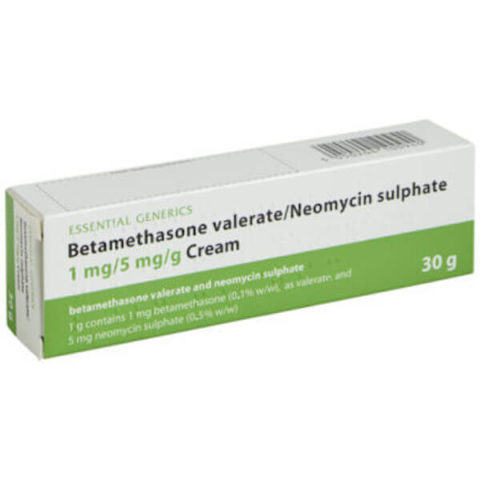 Betamethasone with Neomycin Cream