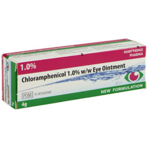 Chloramphenicol 1% Eye Ointment