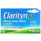 Clarityn 10mg Allergy Relief - 60 Tablets