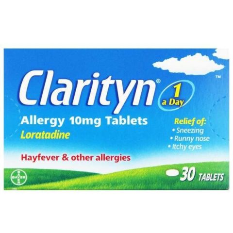 Clarityn 10mg Allergy Relief - 30 Tablets
