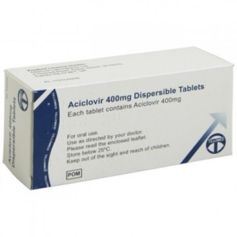 Aciclovir 400mg Cold Sore Tablets