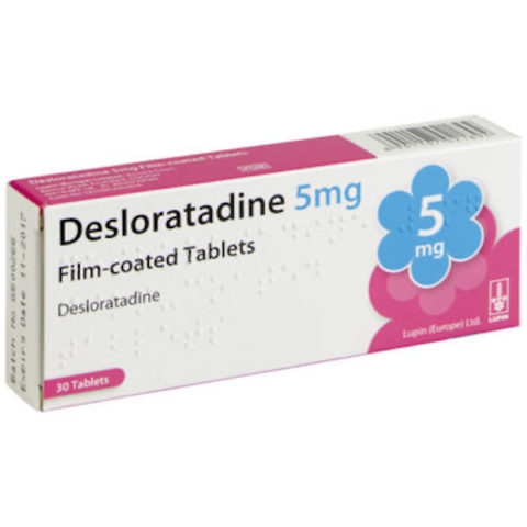 Buy Desloratadine 5 mg Tablets