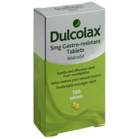 Dulcolax (Bisacodyl) 5mg Tablets