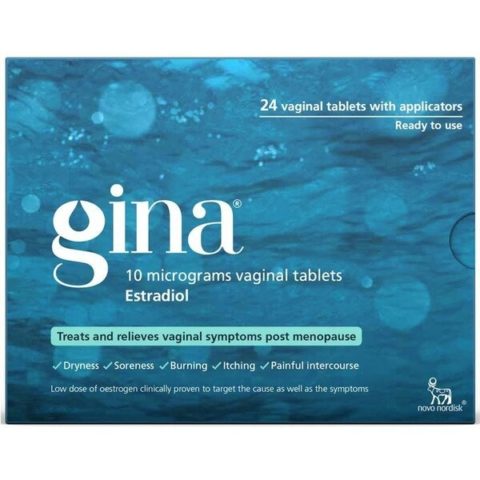 Gina 10mcg Vaginal Tablets