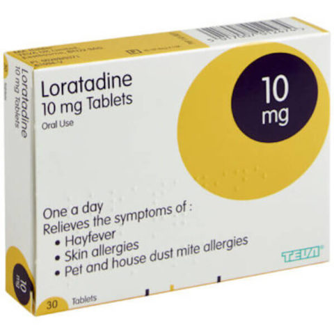 Loratadine 10mg Tablets