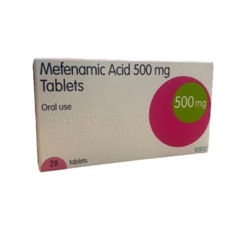 Mefenamic Acid 500mg Tablets