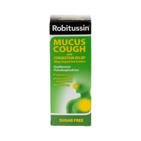 Robitussin Mucus Cough and Congestion Relief