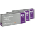 Simvastatin Tablets (10mg, 20mg, & 40mg)