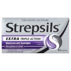Strepsils Extra Strength Blackcurrant Lozenges
