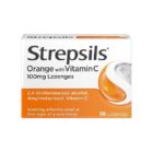 Strepsils Orange with Vitamin C (100mg) Lozenges