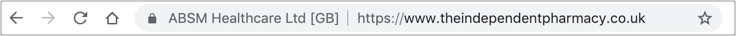 URL bar